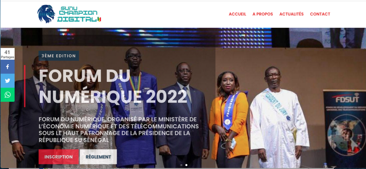 Grand Prix du Chef de l’Etat pour l’innovation numérique 2022 : la plateforme de dépôt des candidatures désormais ouverte