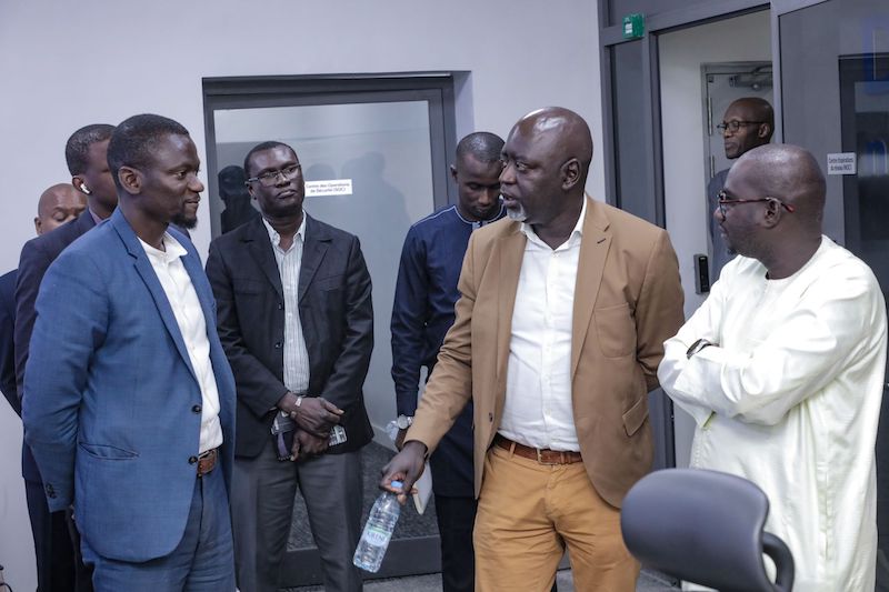 Sénégal Numérique S.A : Isidore Diouf poursuit ses prises de contact et visite les Datacenters de Diamniadio et Orano, en centre-ville