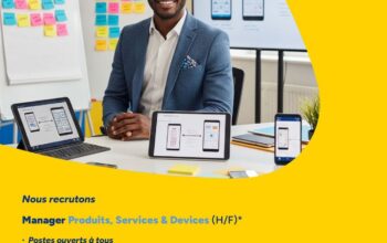 YAS Sénégal recrute un·e Manager Produits, Services & Devices