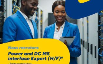 YAS Sénégal recrute un Power and DC MS Interface Expert