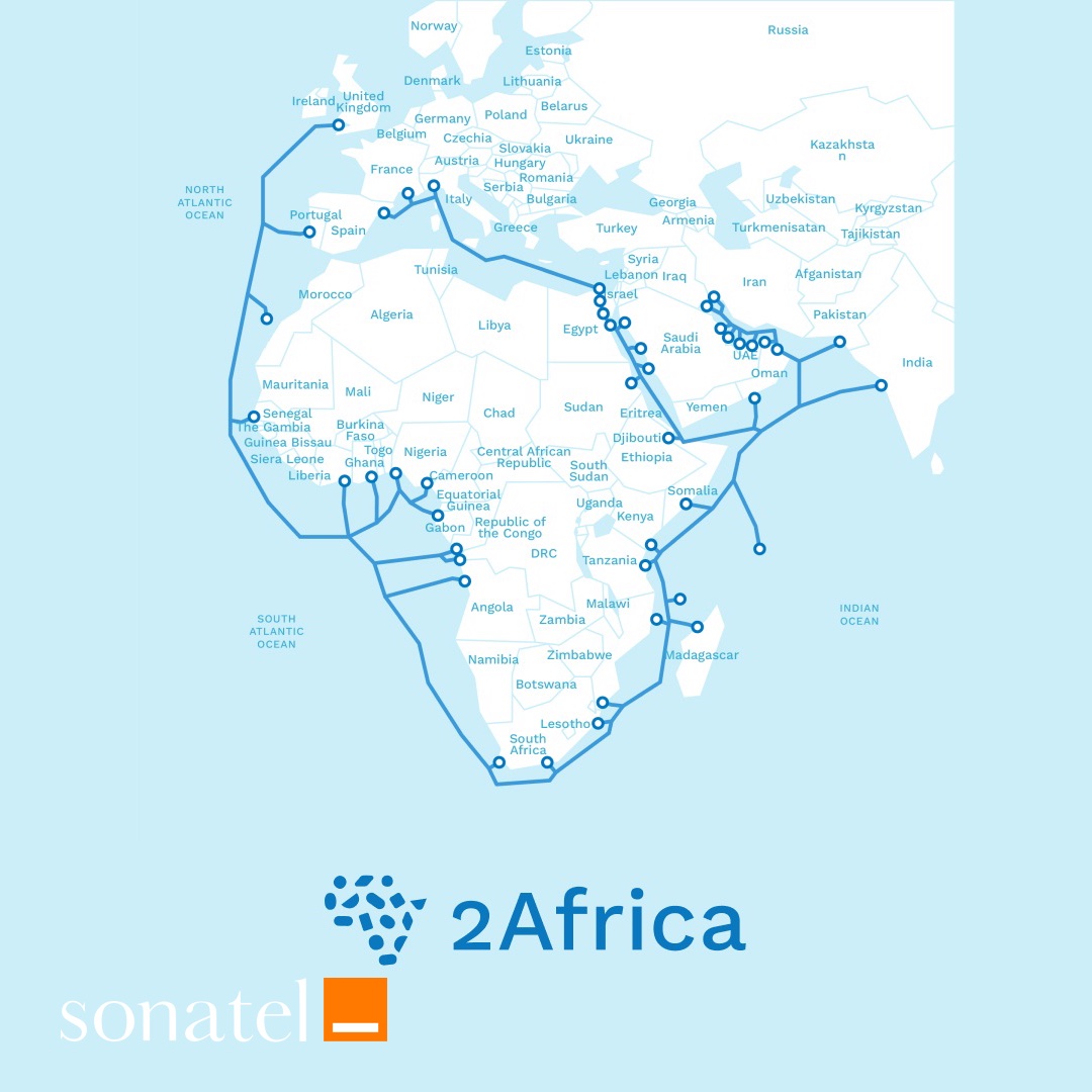 Après Starlink, Sonatel joue la carte des profondeurs avec la mise en service du câble 2Africa