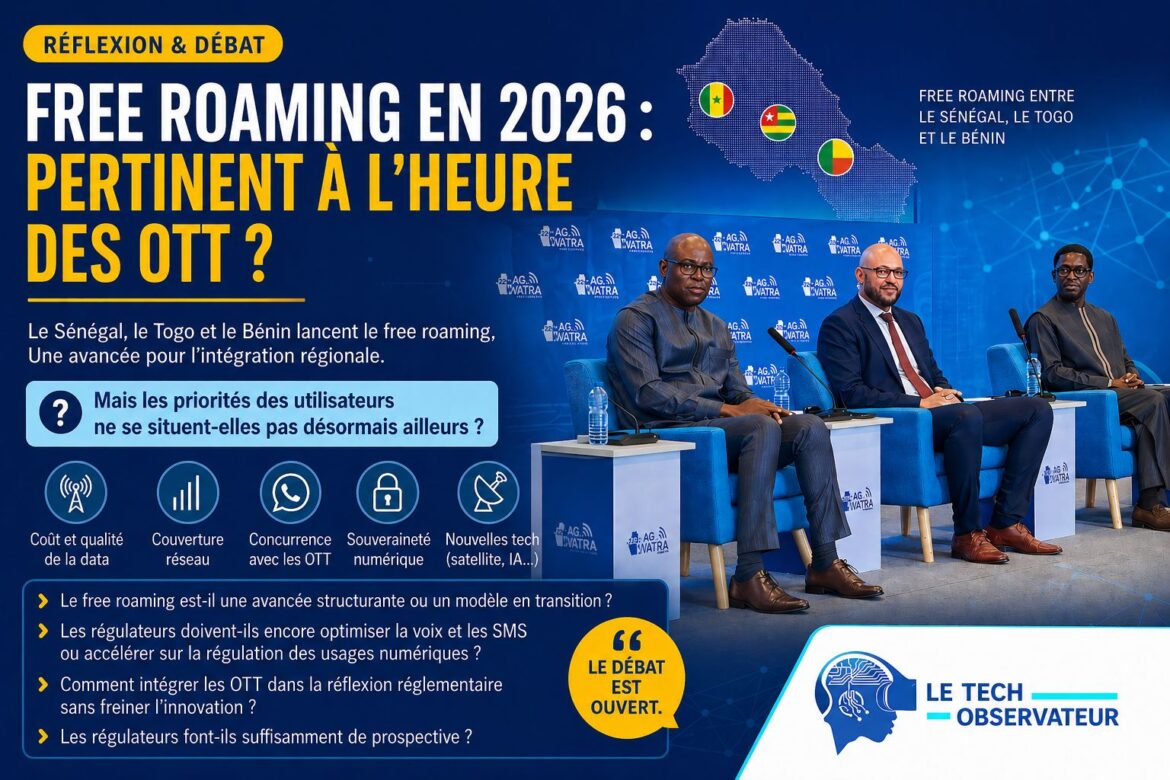 Free roaming : progrès réglementaire ou décalage avec les usages numériques ?