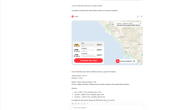 Planifier son trajet en VTC avec ChatGPT : la nouvelle révolution qui simplifie la vie des Sénégalais
