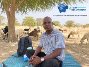 Le bonheur de travailler sous un arbre
