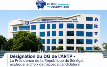 Recrutement du DG de l’ARTP : la Présidence officialise les principes qui fondent le recours à l’appel à candidatures