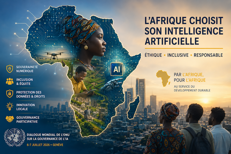 L’Afrique francophone définit sa vision de l’IA au moment où l’ONU ouvre le premier Dialogue mondial sur sa gouvernance