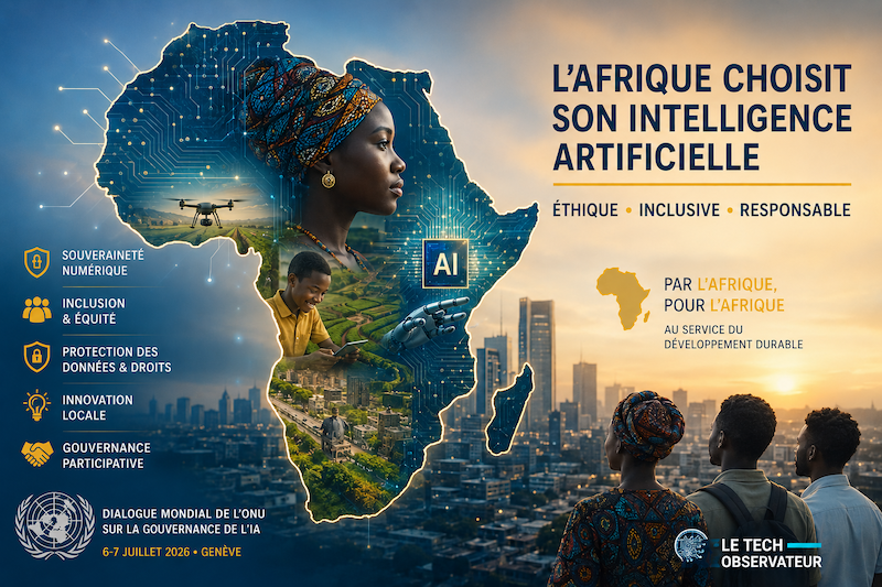 L’Afrique francophone définit sa vision de l’IA au moment où l’ONU ouvre le premier Dialogue mondial sur sa gouvernance