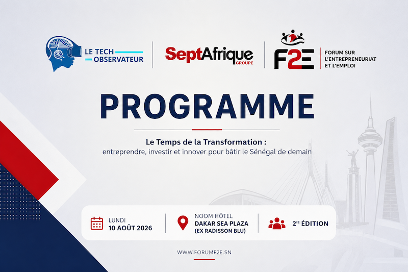 F2E 2026 : entreprendre, investir et innover pour bâtir le Sénégal de demain