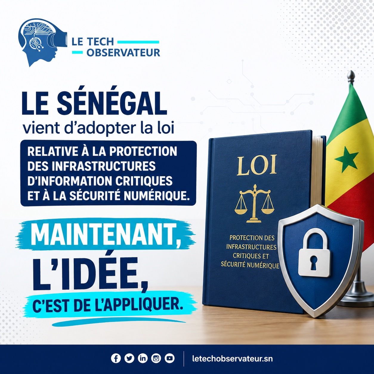Cybersécurité : le Sénégal adopte enfin sa loi sur les infrastructures critiques