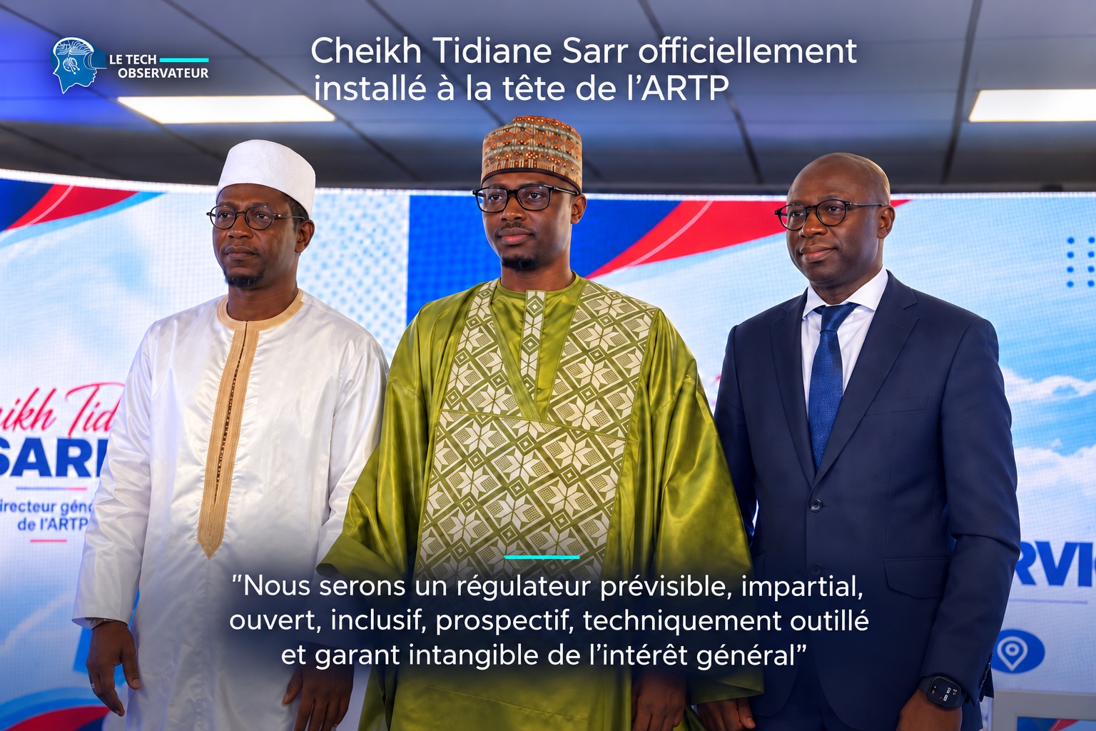 Du “BTS” au “CTS” : l’ARTP passe officiellement à l’ère Cheikh Tidiane Sarr