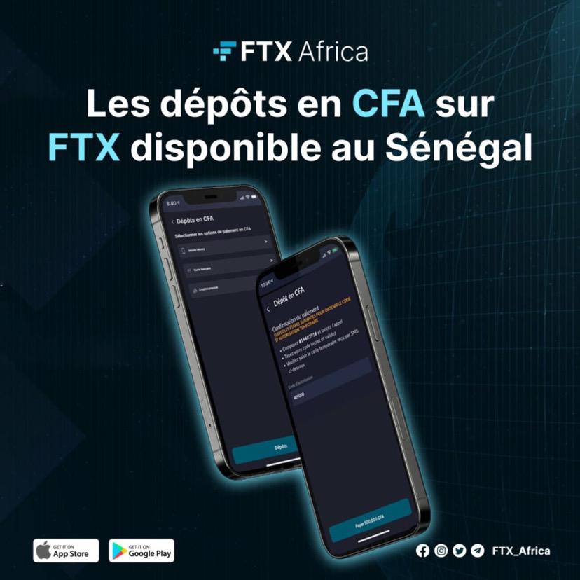 FTX rend disponible la crypto-monnaie au Sénégal